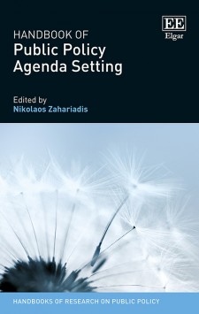 Handbook Of Public Policy Agenda Setting Nikolaos Zahariadis Ed