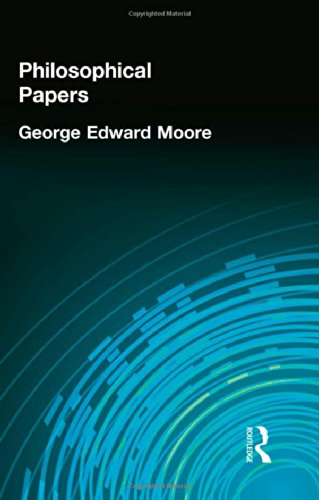 Philosophical Papers 1st Edition George Edward Moore