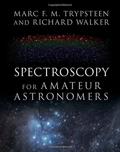 Spectroscopy For Amateur Astronomers Recording Processing Analysis And Interpretation Marc F M Trypsteen