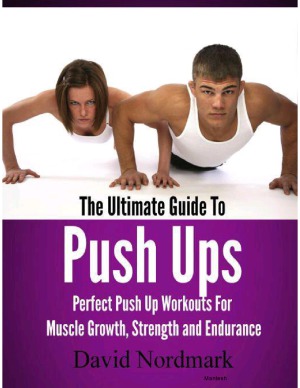 The Ultimate Guide To Push Ups David Nordmark