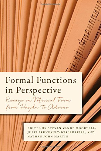 Formal Functions In Perspective Steven Vande Moortele Julie Pedneaultdeslauriers