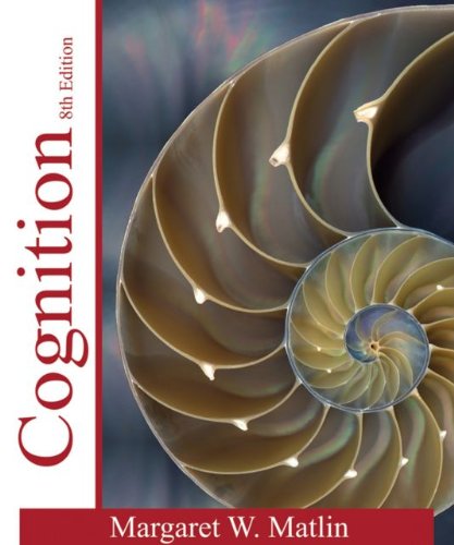 Cognition 8th Margaret W Matlin