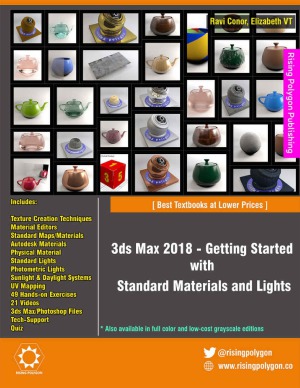 3ds Max 2018 Getting Started With Standard Materials And Lights Ravi Conor