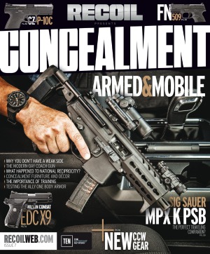 Recoil Presents Concealment