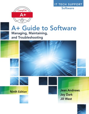 A Guide To Software Managing Maintaining And Troubleshooting 9th Edition Jean Andrews