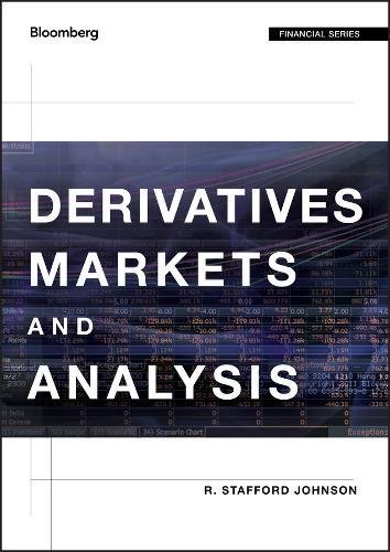 Derivatives Markets And Analysis R Stafford Johnson