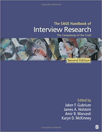 The Sage Handbook Of Interview Research The Complexity Of The Craft 2nd Jaber F Gubrium
