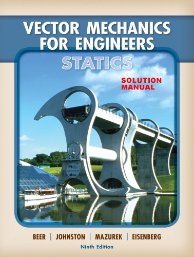 Solutions Manual Vector Mechanics For Engineers Statics 9th Ferdinand P Beer