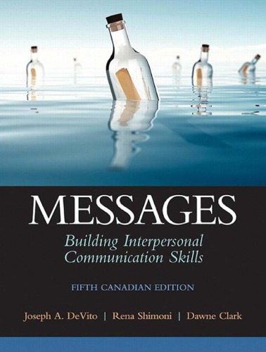 Messages Building Interpersonal Communication Skills 5th Canadian Joseph A Devito