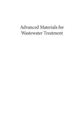 Advanced Materials For Wastewater Treatment 1st Edition Shahid Ulislam