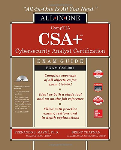 Comptia Csa Cybersecurity Analyst Certification Allinone Exam Guide Fernando Maymi