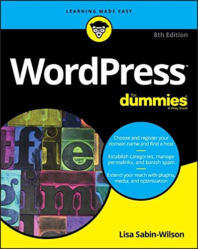 Wordpress For Dummies 8th Edition Lisa Sabinwilson
