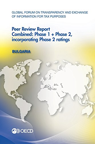 Global Forum On Transparency And Exchange Of Information For Tax Purposes Peer Reviews Bulgaria 2016 Combined Phase 1 Phase 2 Incorporating Phase 2 Ratings Organization For Economic Cooperation Development
