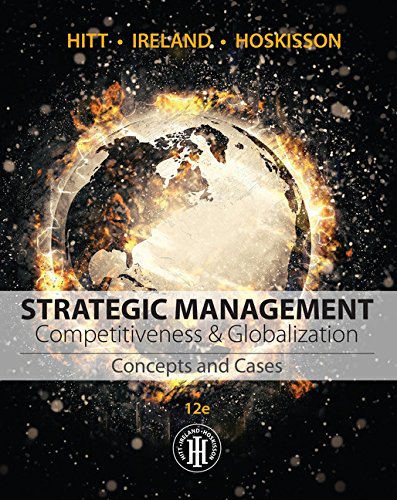 Strategic Management Concepts And Cases Competitiveness And Globalization 12th Edition Michael A Hitt