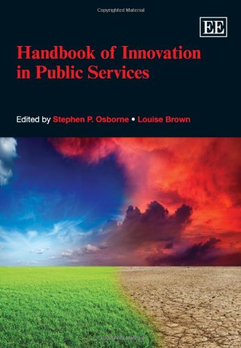 Handbook Of Innovation In Public Services Stephen P Osborne