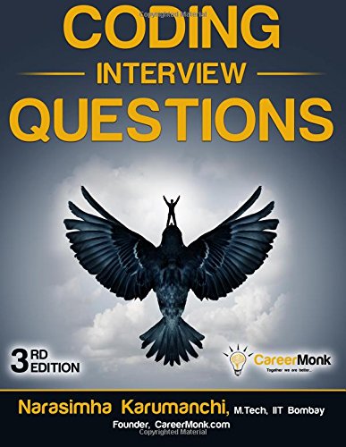 Coding Interview Questions 3rd Edition Narasimha Karumanchi
