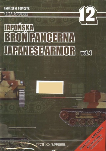 Tank Power 12 Japanese Armor Vol4 Andrzej M Tomczyk