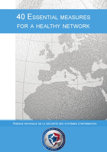 40 Essential Measures For A Healthy Network Agence Nationale De La Scurit Des Systmes Dinformation