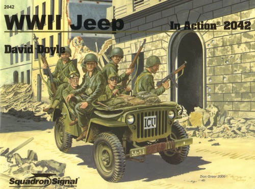 Wwii Jeep In Action Squadron Signal 2042 David Doyle