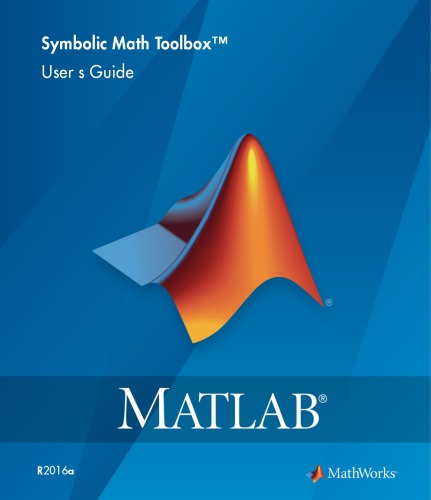 Matlab Symbolic Math Toolbox Documentation