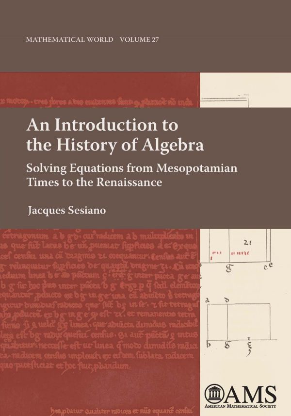 An Introduction To The History Of Algebra Solving Equations From Mesopotamian Times To The Renaissance New Ed Jacques Sesiano