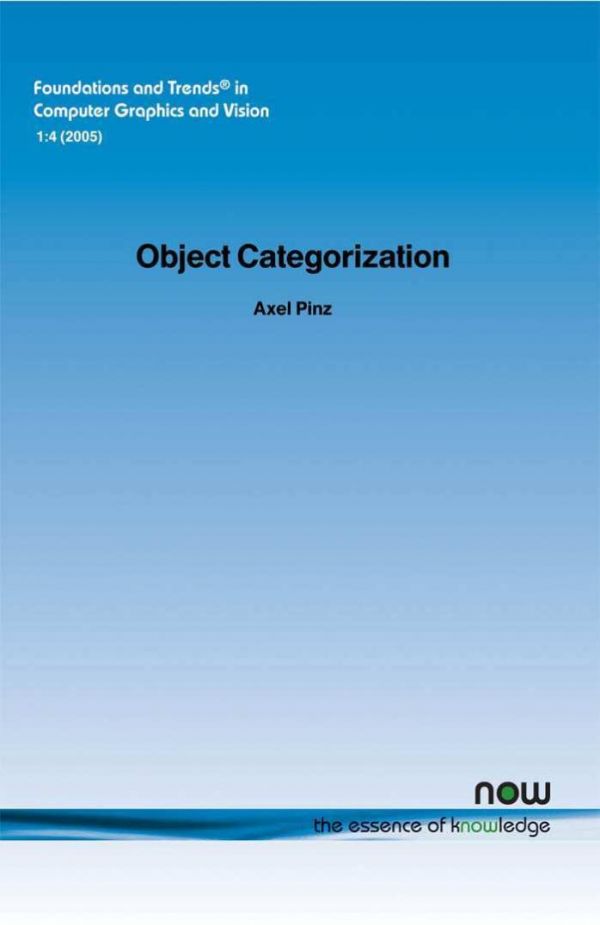Object Categorization Pinz Axel