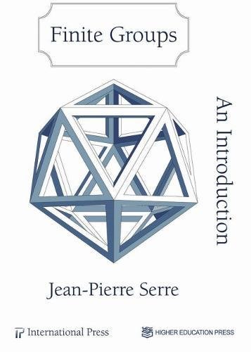 Finite Groups An Introduction First Hardcover Jeanpierre Serre