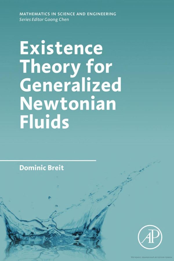 Existence Theory For Generalized Newtonian Fluids 1st Edition Breit