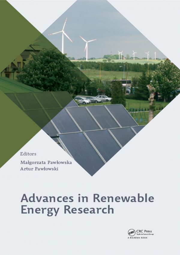 Advances In Renewable Energy Research 1st Edition Pawowska