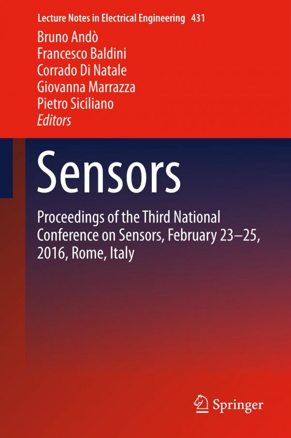 Sensors Proceedings Of The Third National Conference On Sensors February 2325 2016 Rome Italy And