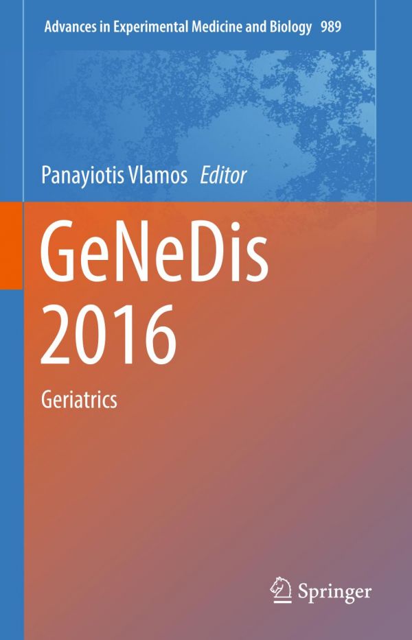 Genedis 2016 Geriatrics Panayiotis Vlamos