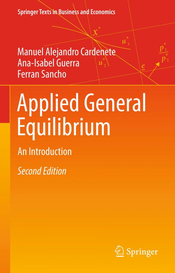 Applied General Equilibrium An Introduction 2nd Ed Cardenete