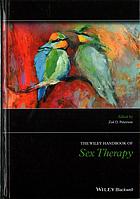 The Wiley Handbook Of Sex Therapy Zo D Peterson