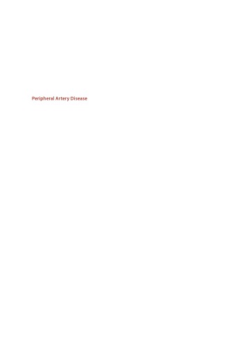 Peripheral Artery Disease Second Edition Emile R Mohler