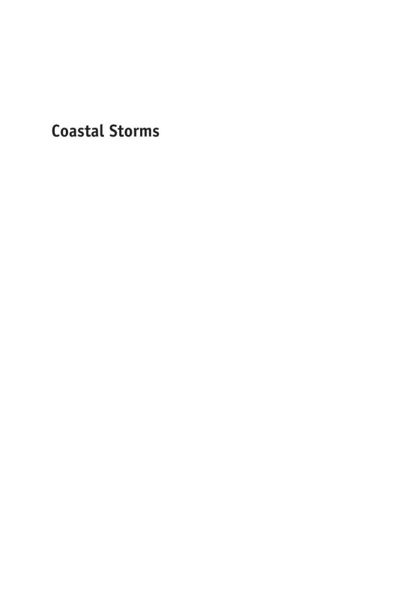 Coastal Storms Processes And Impacts Ciavola Paolo Coco Giovanni