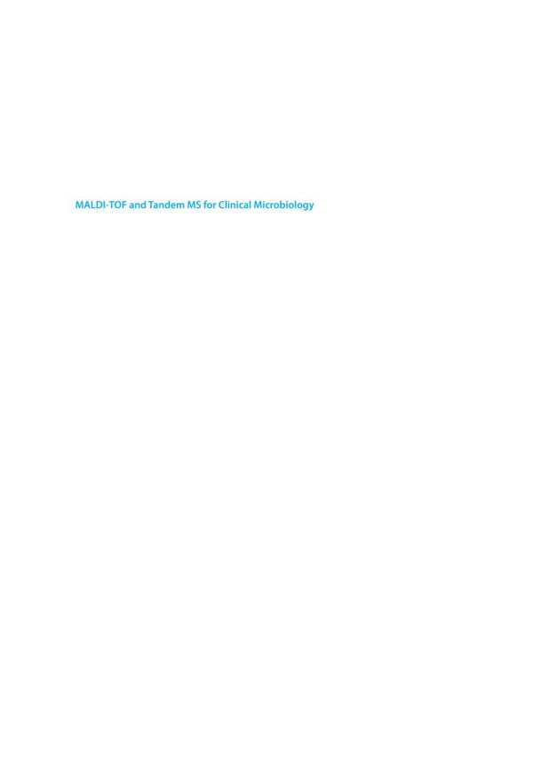 Malditof And Tandem Ms For Clinical Microbiology Gharbia Saheer Shah