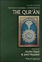Wiley Blackwell Companion To The Qurn Second Edition Andrew Rippin