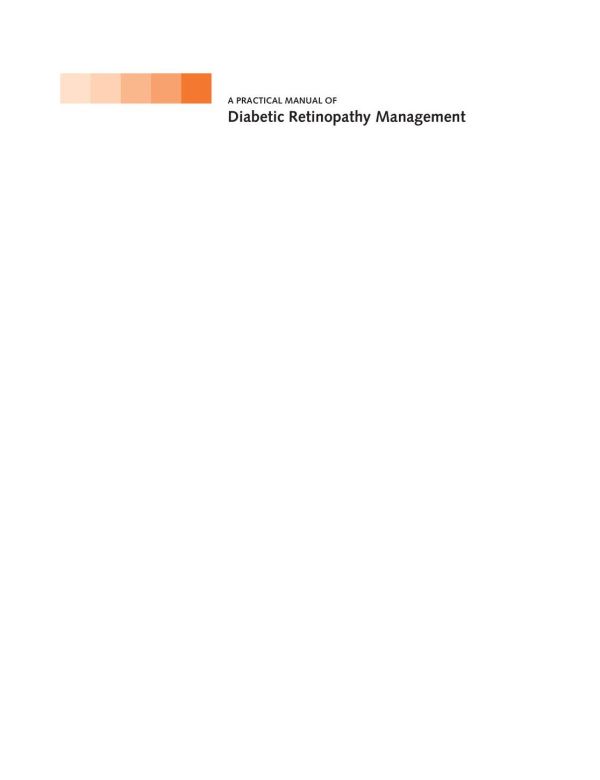 A Practical Manual Of Diabetic Retinopathy Management 2nd Edition Sallam
