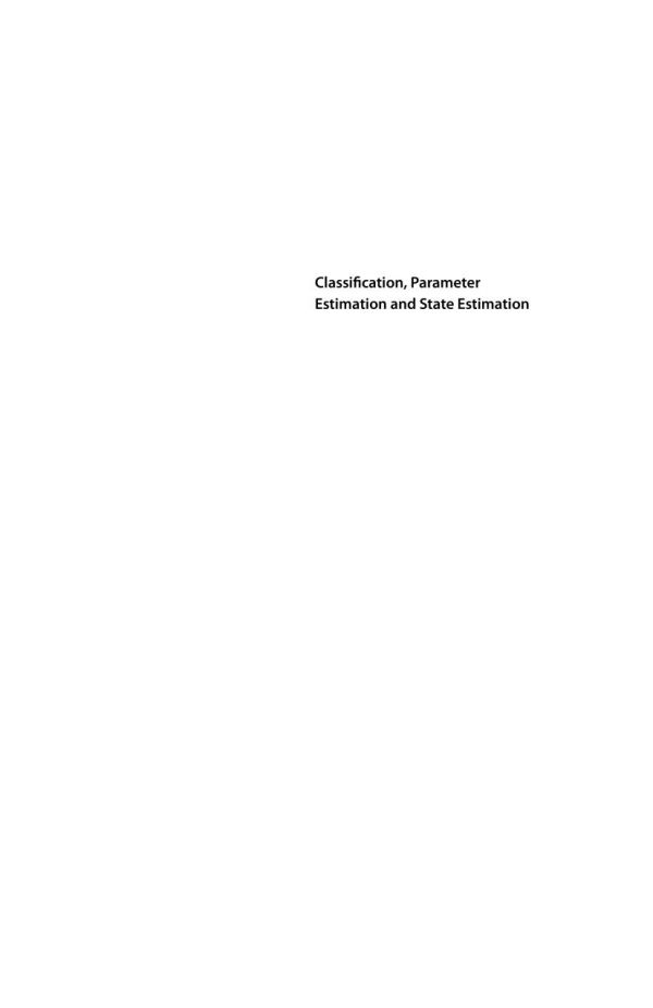 Classification Parameter Estimation And State Estimation An Engineering Approach Using Matlab Second Edition Heijden