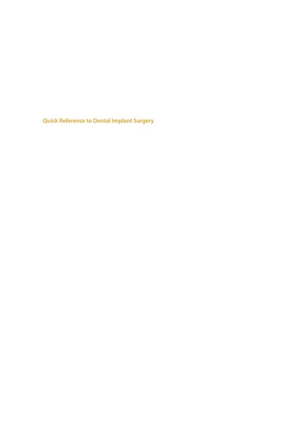 Quick Reference To Dental Implant Surgery Maksoud Mohamed A