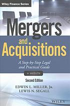 Mergers And Acquisitions Miller Edwin L Jr Edwin L Miller