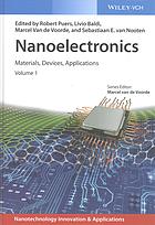 Nanoelectronics Materials Devices Applications Puers Robert