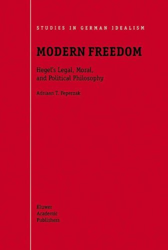 Modern Freedom Hegels Legal Moral And Political Philosophy Adriaan T Peperzak