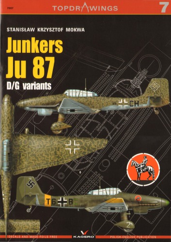 Junkers Ju87 Dg Variants Kagero Topdrawings 07 Stanislaw Krzysztof Mokwa