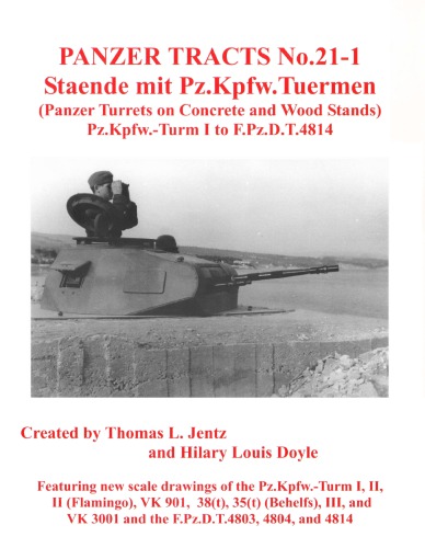 Staende Mit Pzkpfwtuermen Panzer Tracts No211 Thomas L Jentz
