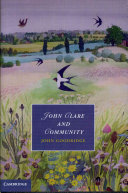 John Clare And Community John Goodridge