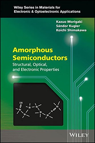 Amorphous Semiconductors Structural Optical And Electronic Properties 1st Edition Kazuo Morigaki
