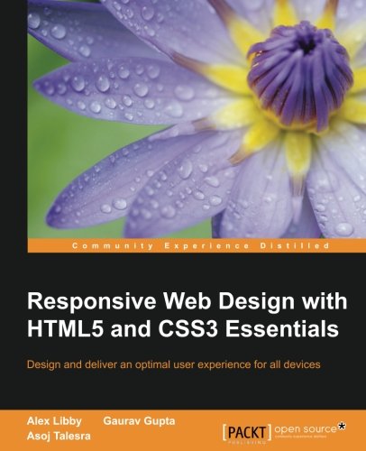 Responsive Web Design With Html5 And Css3 Essentials Alex Libby