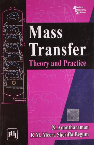Mass Transfer Theory And Practice 1st Edition N Anantharaman