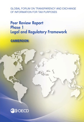 Cameroon 2015 Phase 1 Legal And Regulatory Framework Oecd